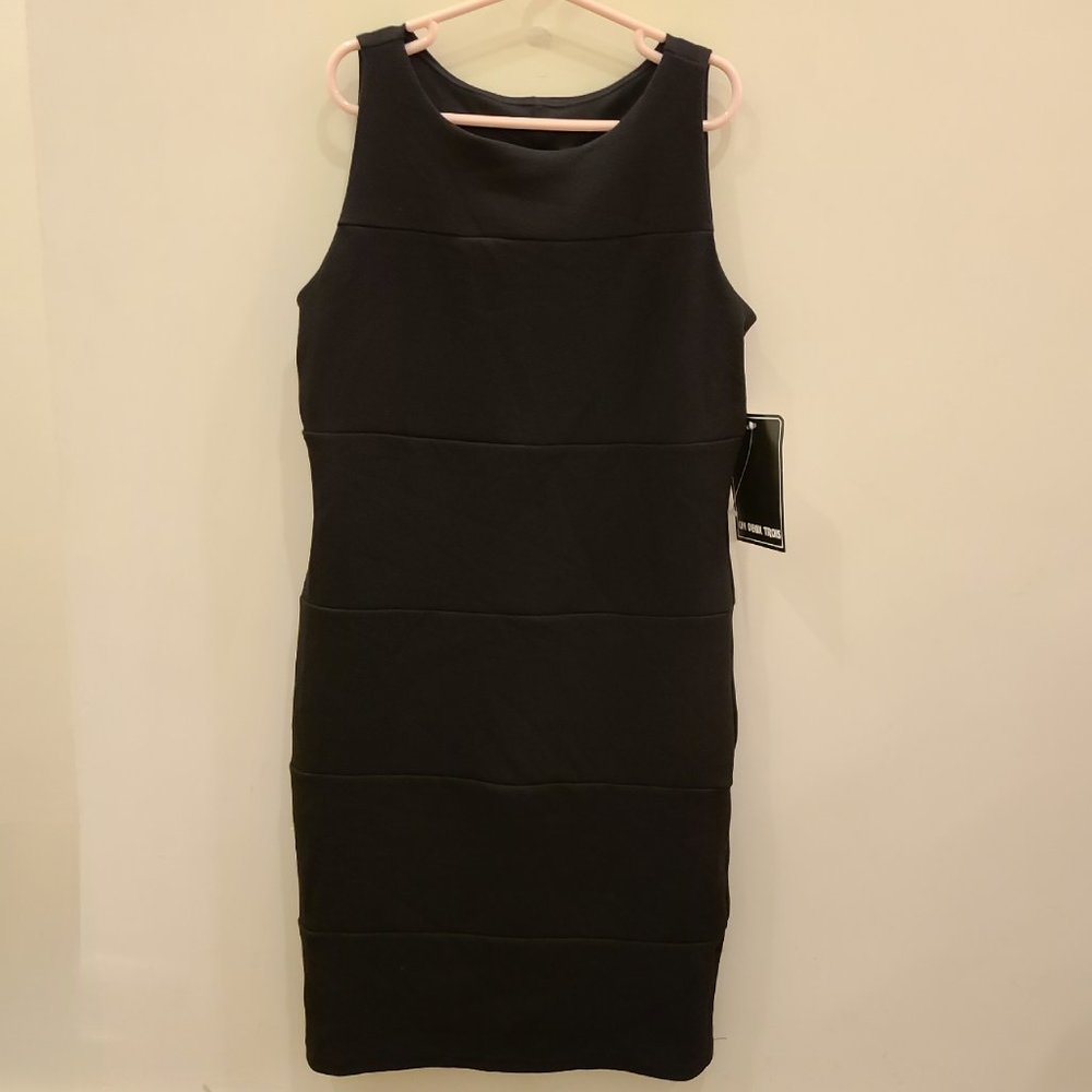 Un Deux Trois Little Black Dress Girls Size 16 (or Womens XS)
